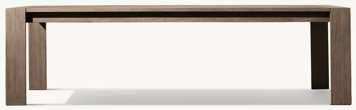 TABLE DE SALLE À MANGER RECTANGULAIRE EN TECK - RAVELLO