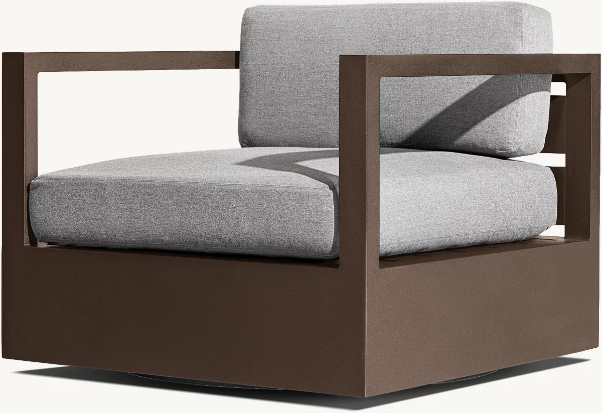 FAUTEUIL PIVOTANT - PANTELLERIA ALUMINIUM