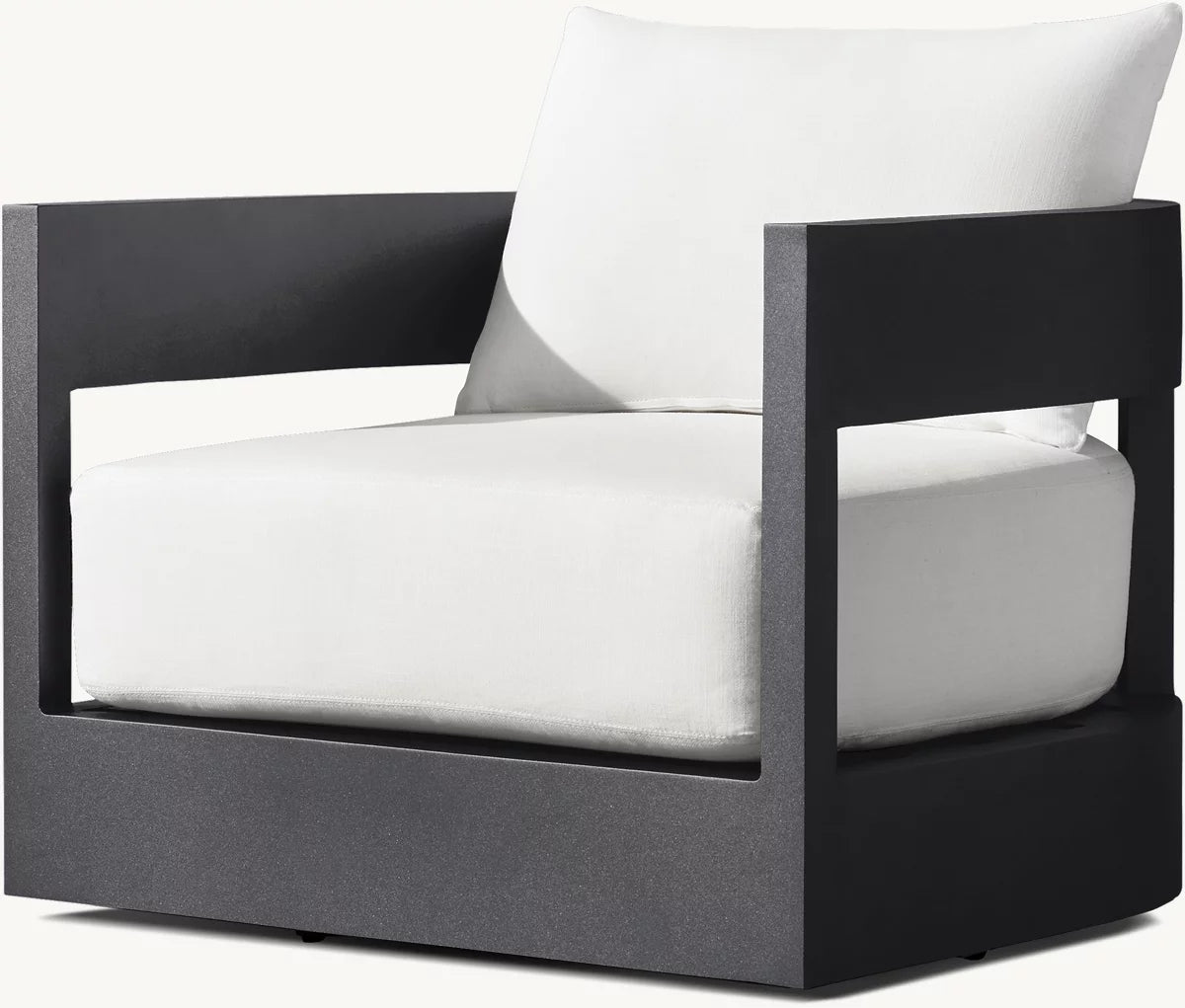 FAUTEUIL PIVOTANT - FORMENTERA ALUMINIUM