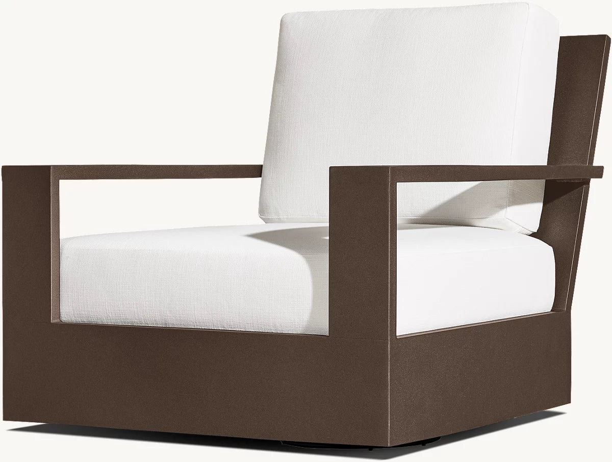 FAUTEUIL PIVOTANT – LIPARI ALUMINIUM