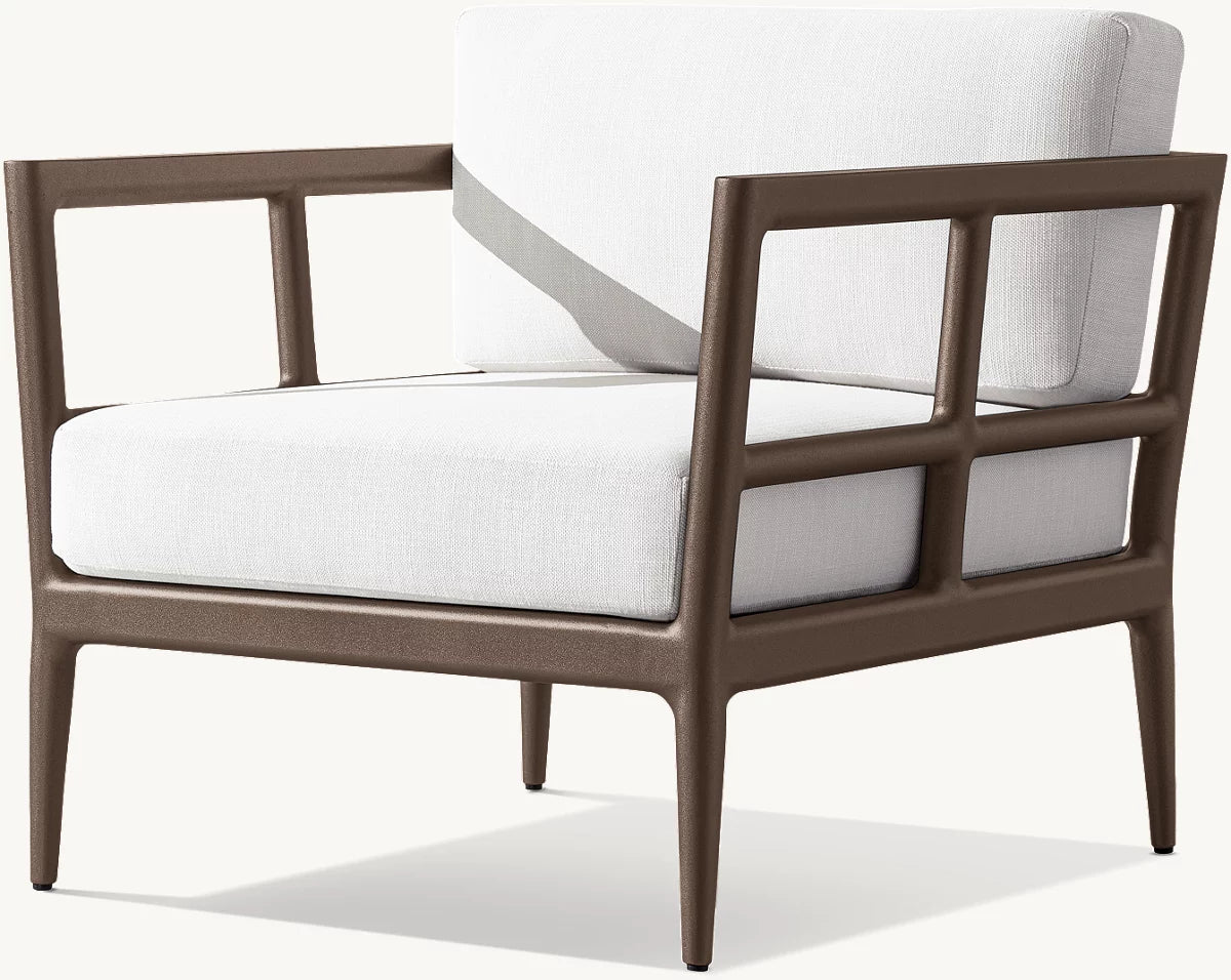 FAUTEUIL LOUNGE – MENORCA ALUMINIUM