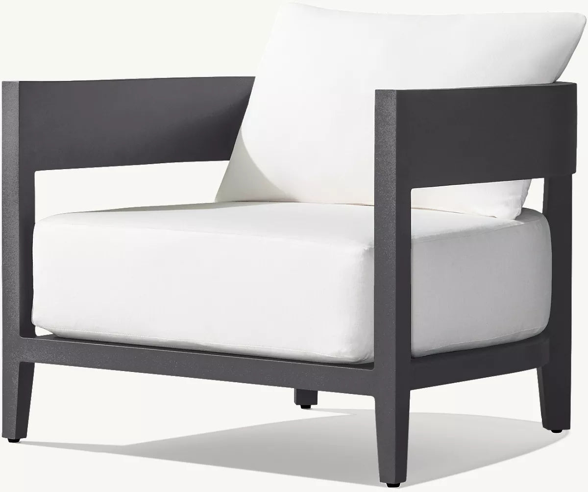 FAUTEUIL DE SALON - FORMENTERA ALUMINIUM