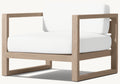 FAUTEUIL LOUNGE EN TECK - SANTORIN
