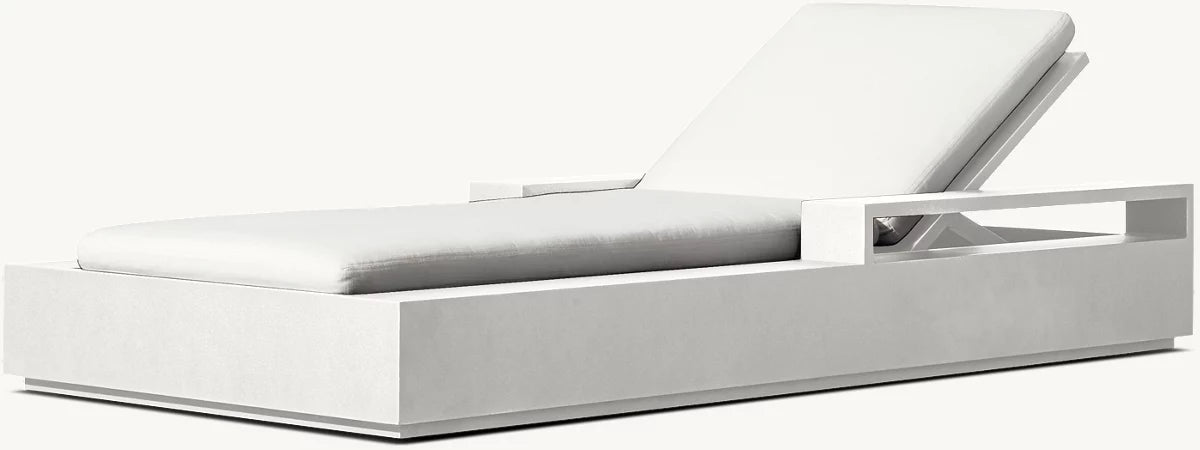 CHAISE LONGUE RÉGLABLE - RAVELLO ALUMINIUM
