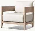 FAUTEUIL CHAISE EN TECK - LUMINA