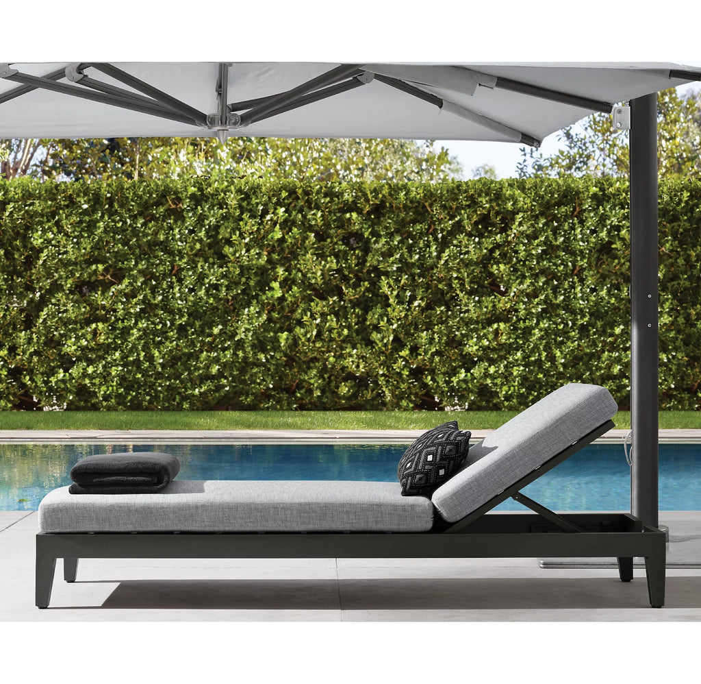 CHAISE LONGUE RÉGLABLE - FORMENTERA ALUMINIUM