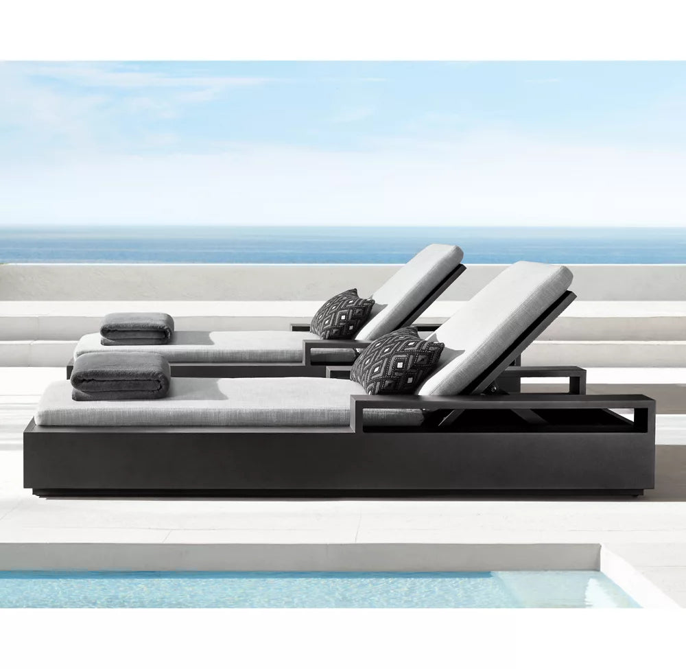 CHAISE LONGUE RÉGLABLE - RAVELLO ALUMINIUM