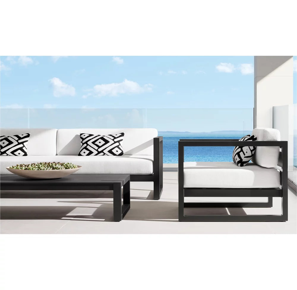 FAUTEUIL LOUNGE - PANTELLERIA ALUMINIUM
