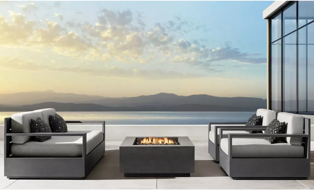 FAUTEUIL LOUNGE - RAVELLO ALUMINIUM
