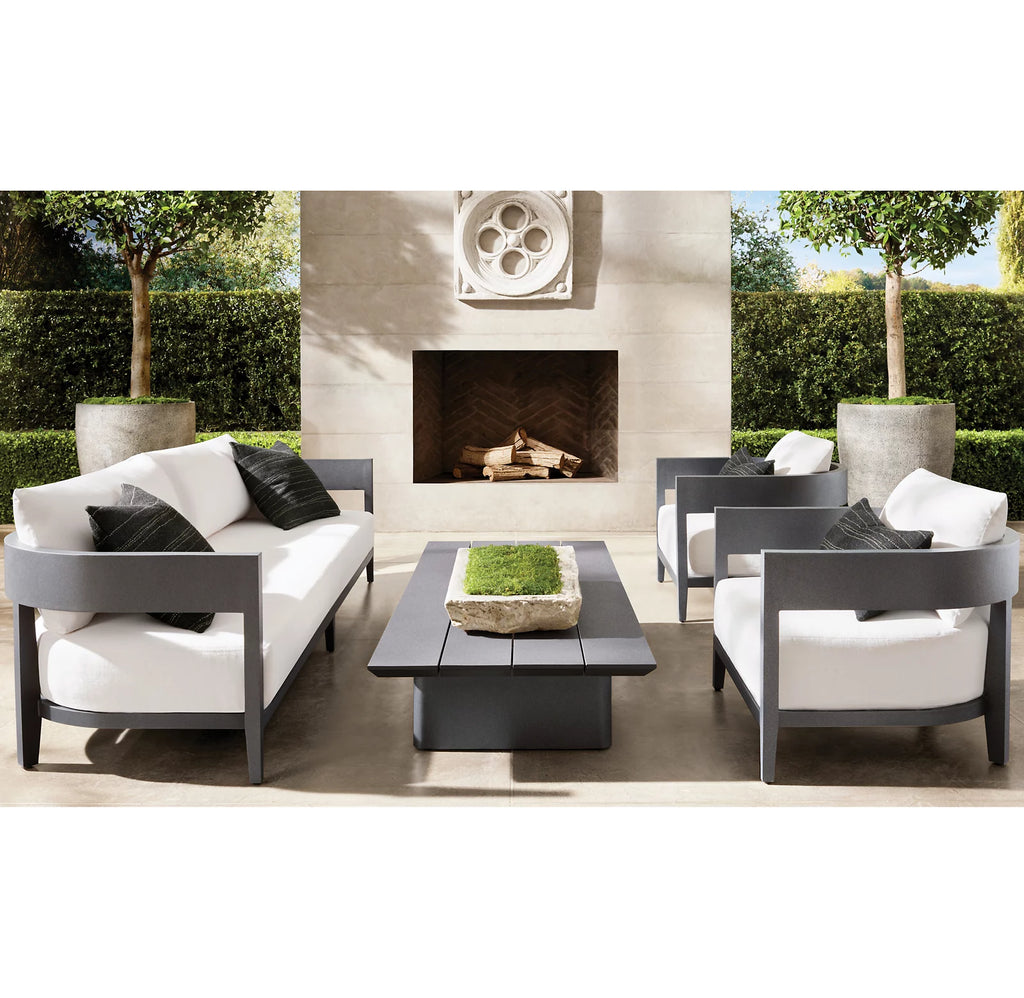 FAUTEUIL DE SALON - FORMENTERA ALUMINIUM
