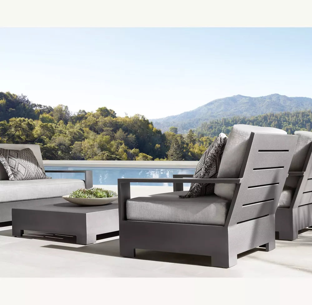 FAUTEUIL DE SALON – LIPARI ALUMINIUM