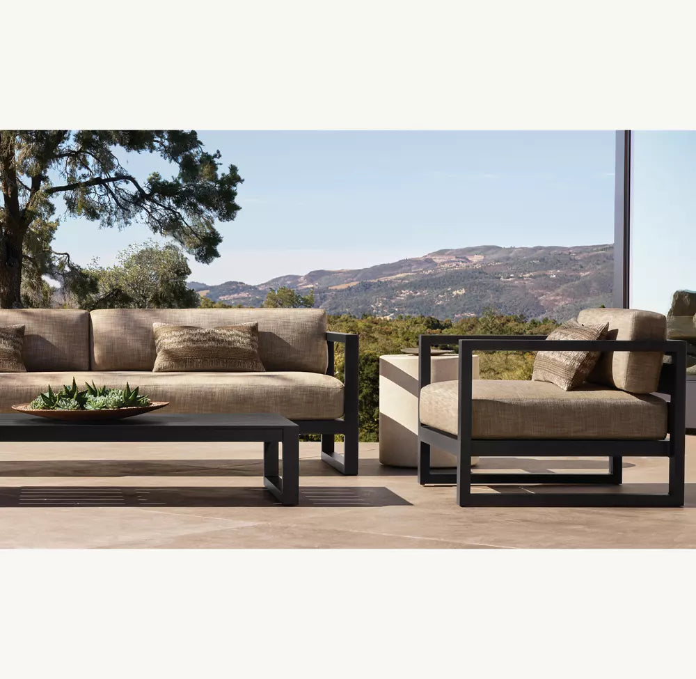 FAUTEUIL LOUNGE - PANTELLERIA ALUMINIUM