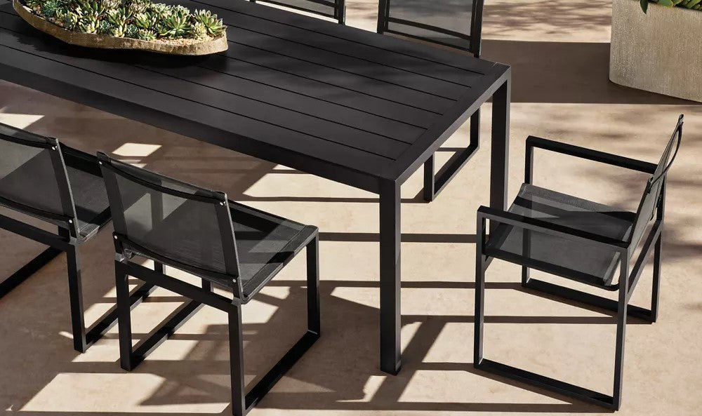 CHAISE DE SALLE À MANGER -  PANTELLERIA ALUMINIUM
