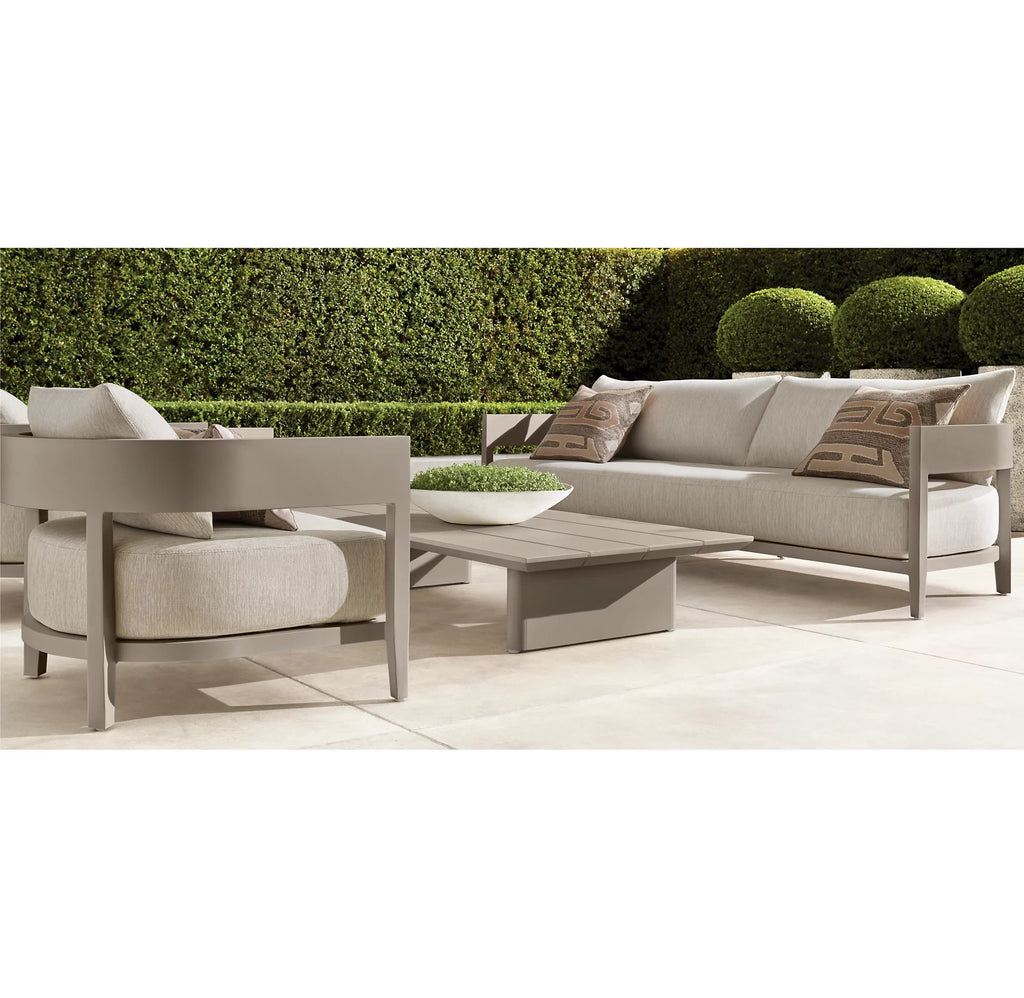 FAUTEUIL DE SALON - FORMENTERA ALUMINIUM