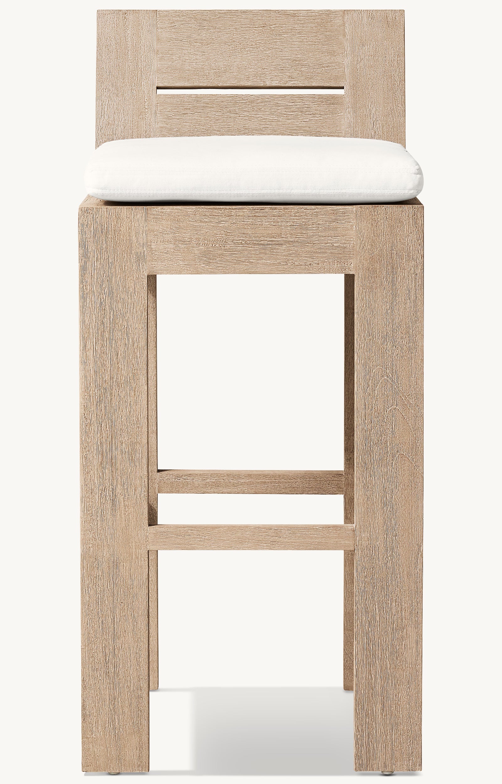 TABOURET DE BAR ET DE COMPTIR EN TECK - RAVELLO