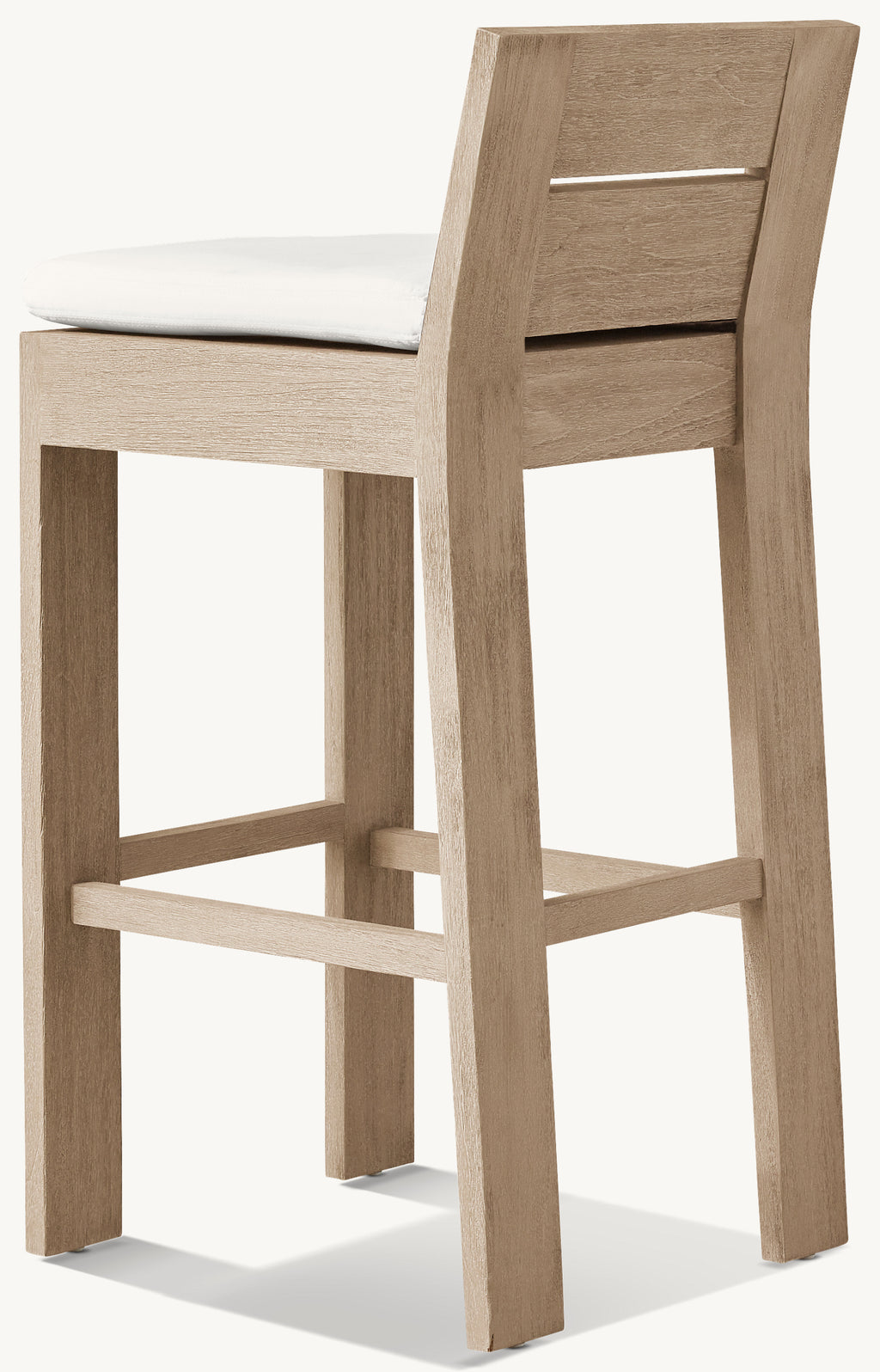 TABOURET DE BAR ET DE COMPTIR EN TECK - RAVELLO