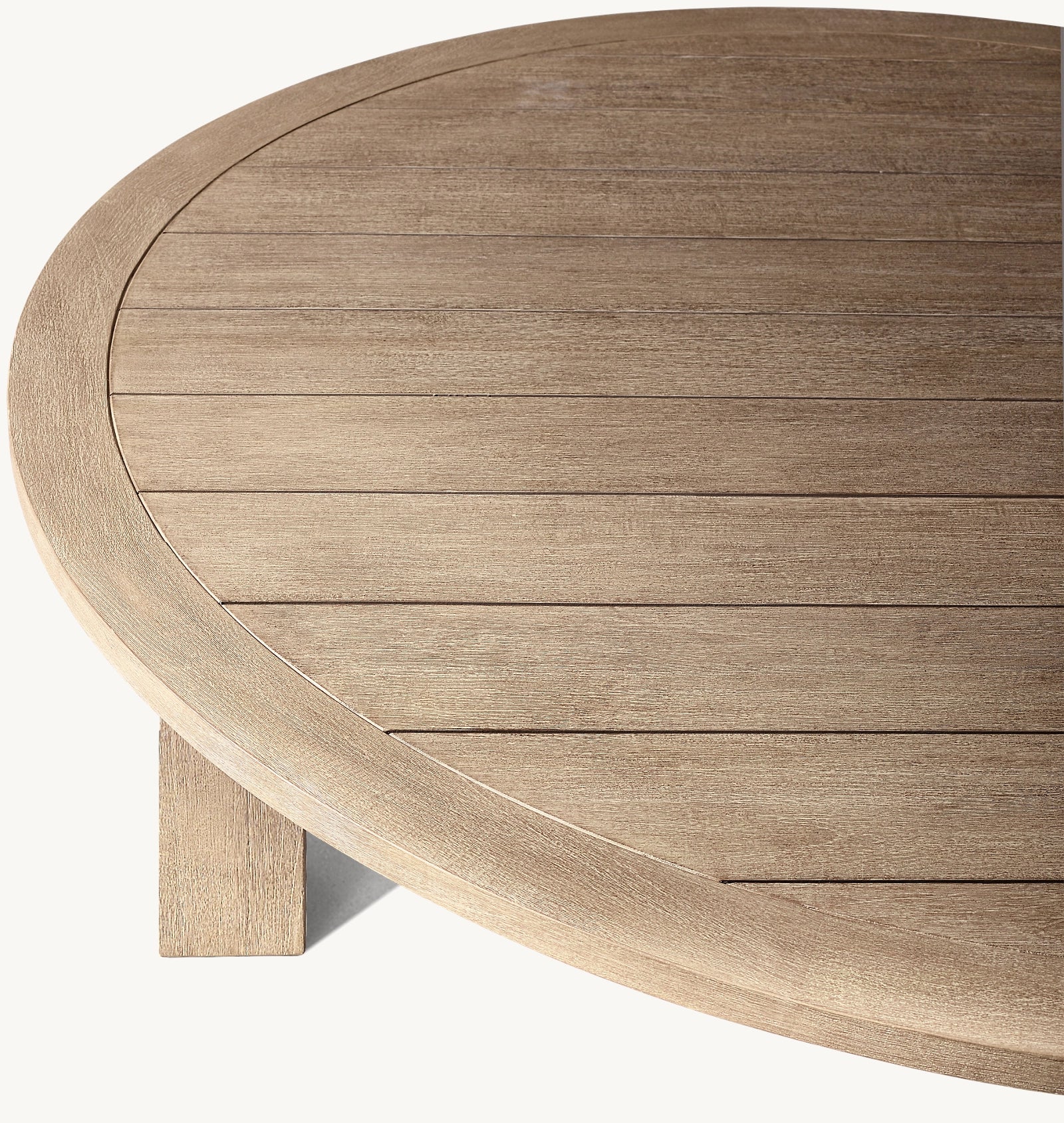 TABLE DE SALLE À MANGER RONDE EN TECK - RAVELLO