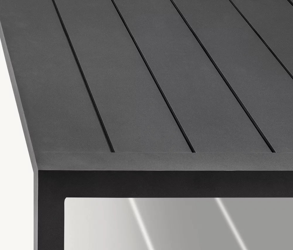 TABLE BASSE RECTANGULAIRE - PANTELLERIA ALUMINIUM