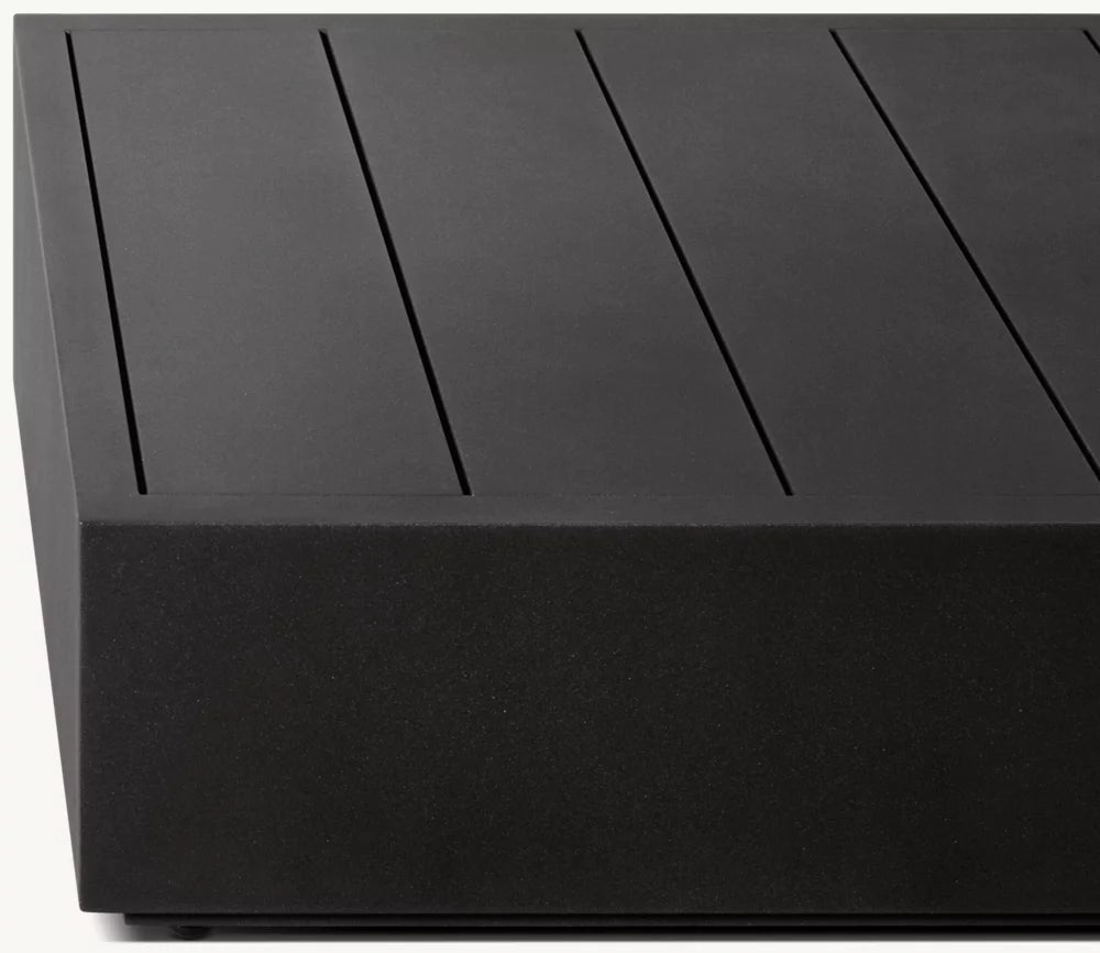 TABLE D’APPOINT CARRÉE - RAVELLO ALUMINIUM