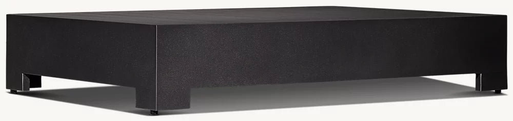 TABLE BASSE RECTANGULAIRE – LIPARI ALUMINIUM