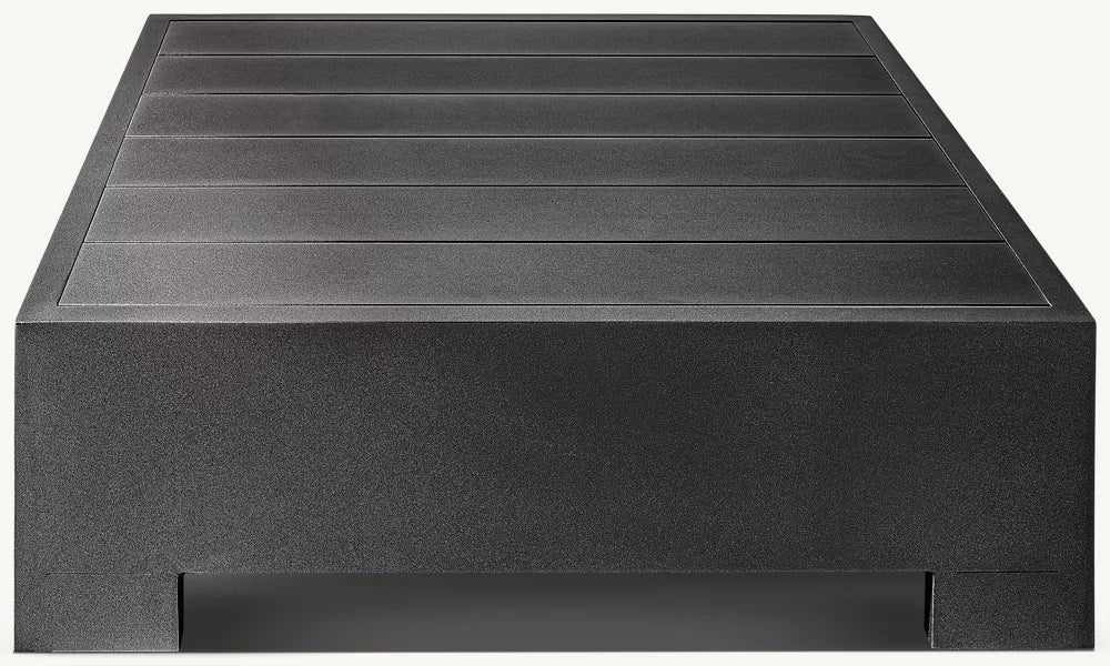 TABLE BASSE RECTANGULAIRE – LIPARI ALUMINIUM