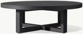 TABLE BASSE RONDE - PANTELLERIA ALUMINIUM