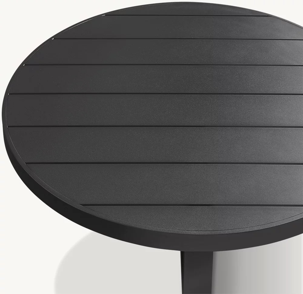 TABLE BASSE RONDE - PANTELLERIA ALUMINIUM