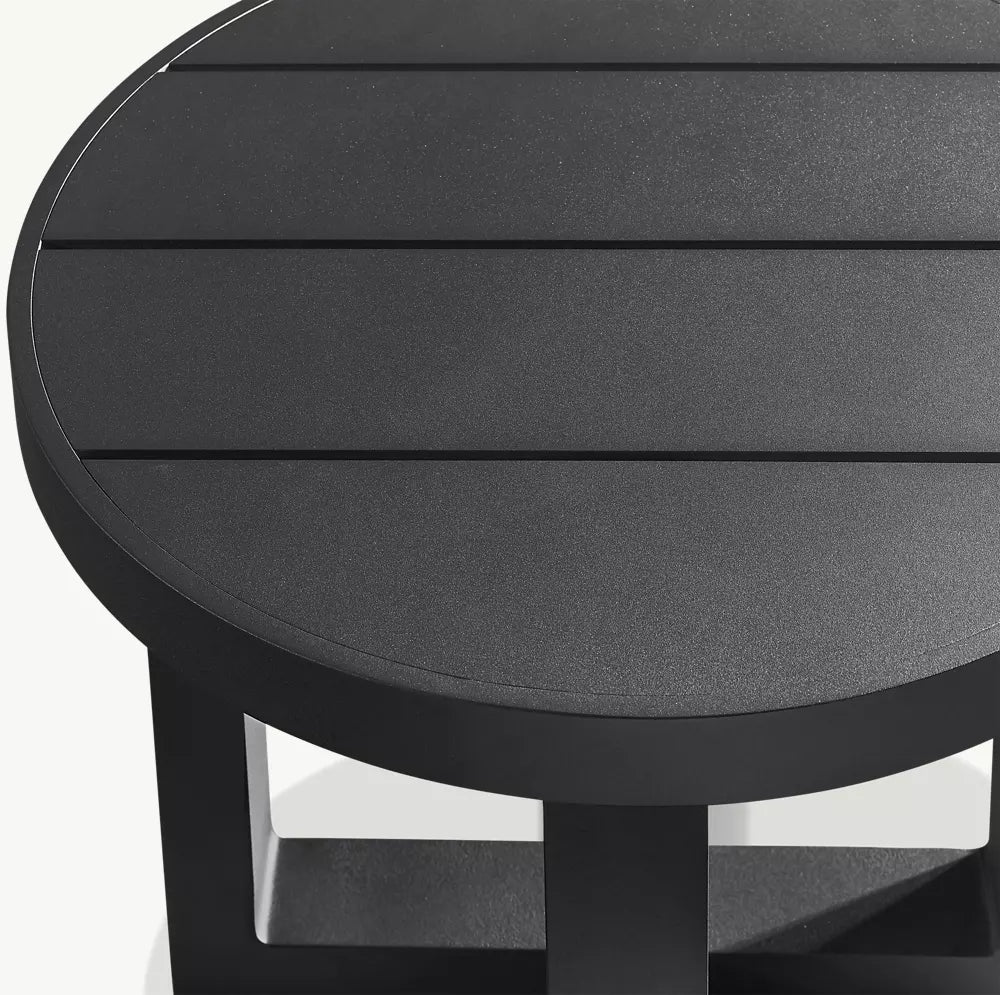 TABLE D’APPOINT RONDE - PANTELLERIA ALUMINIUM