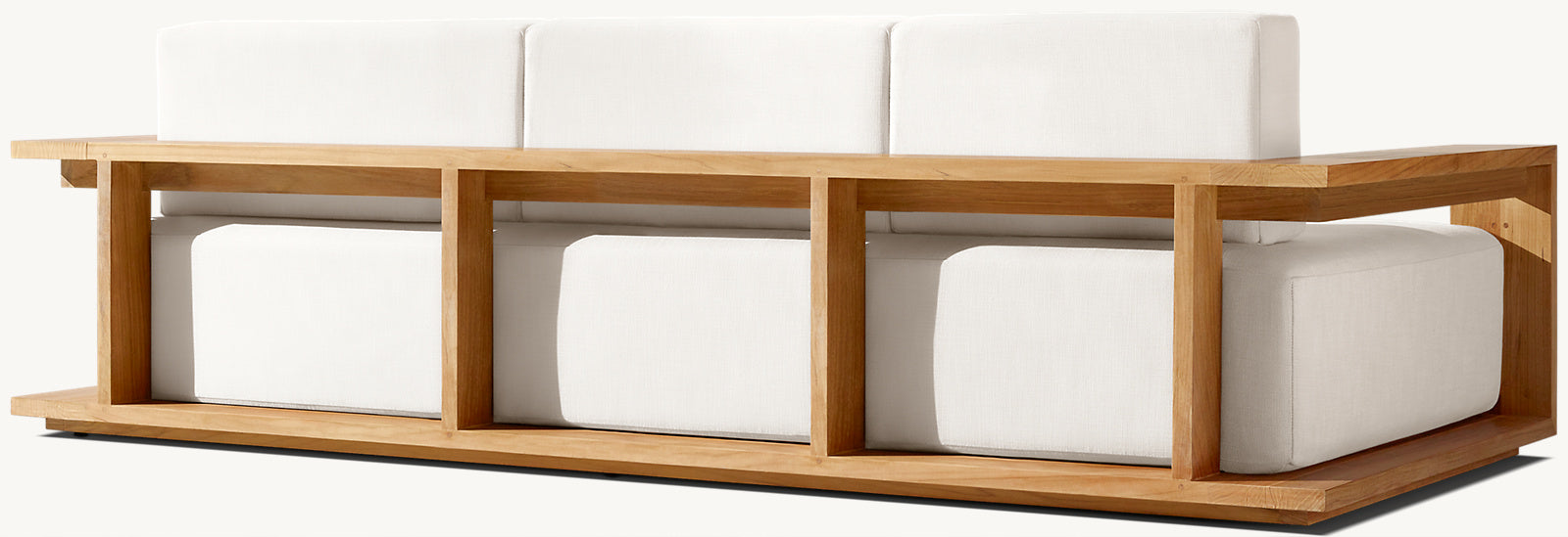 CANAPÉ EN TECK - SORRANTO