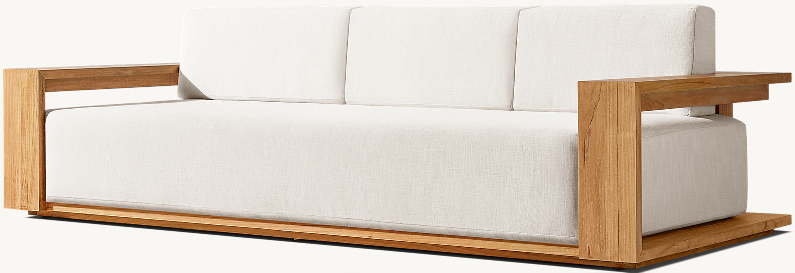 CANAPÉ EN TECK - SORRANTO