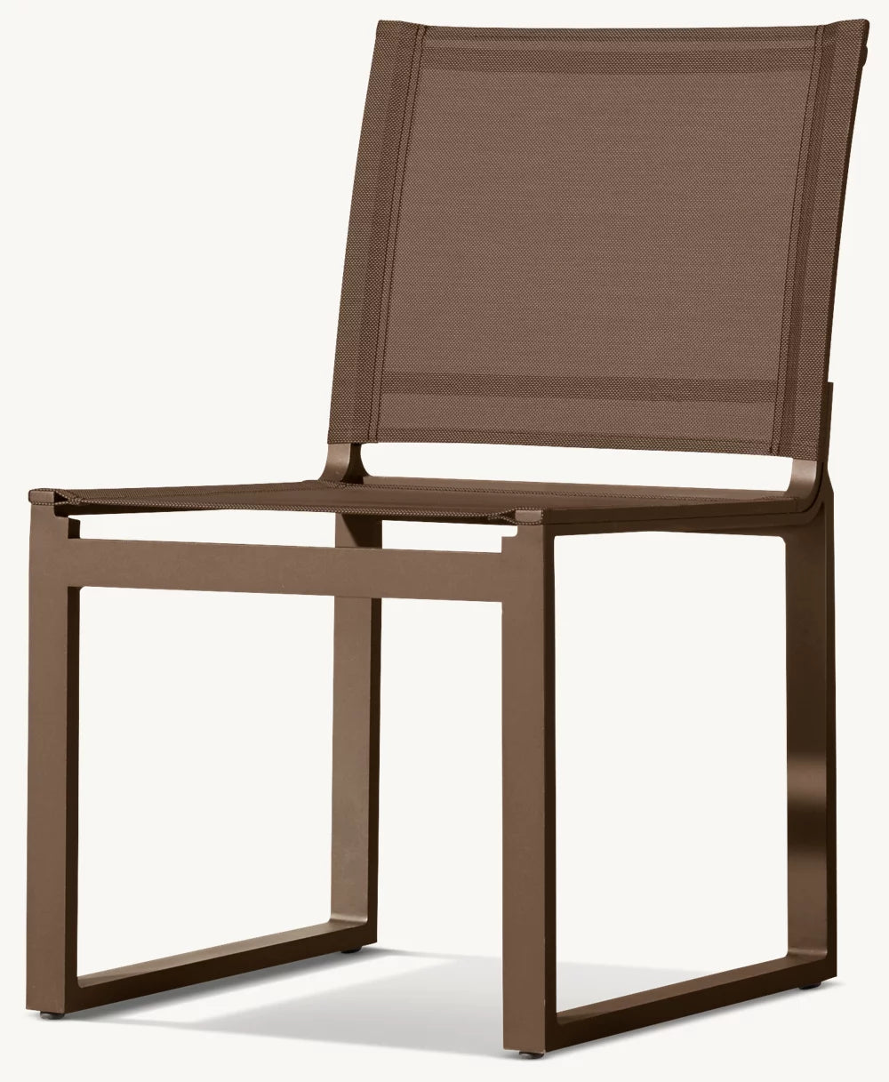 CHAISE DE SALLE À MANGER -  PANTELLERIA ALUMINIUM