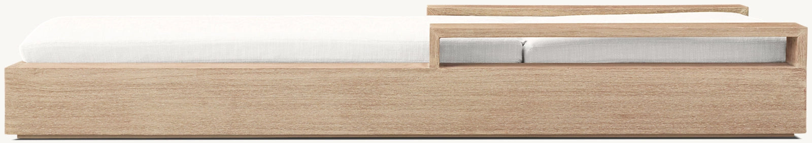 CHAÎSE LONGUE RÉGLABLE EN TECK - RAVELLO