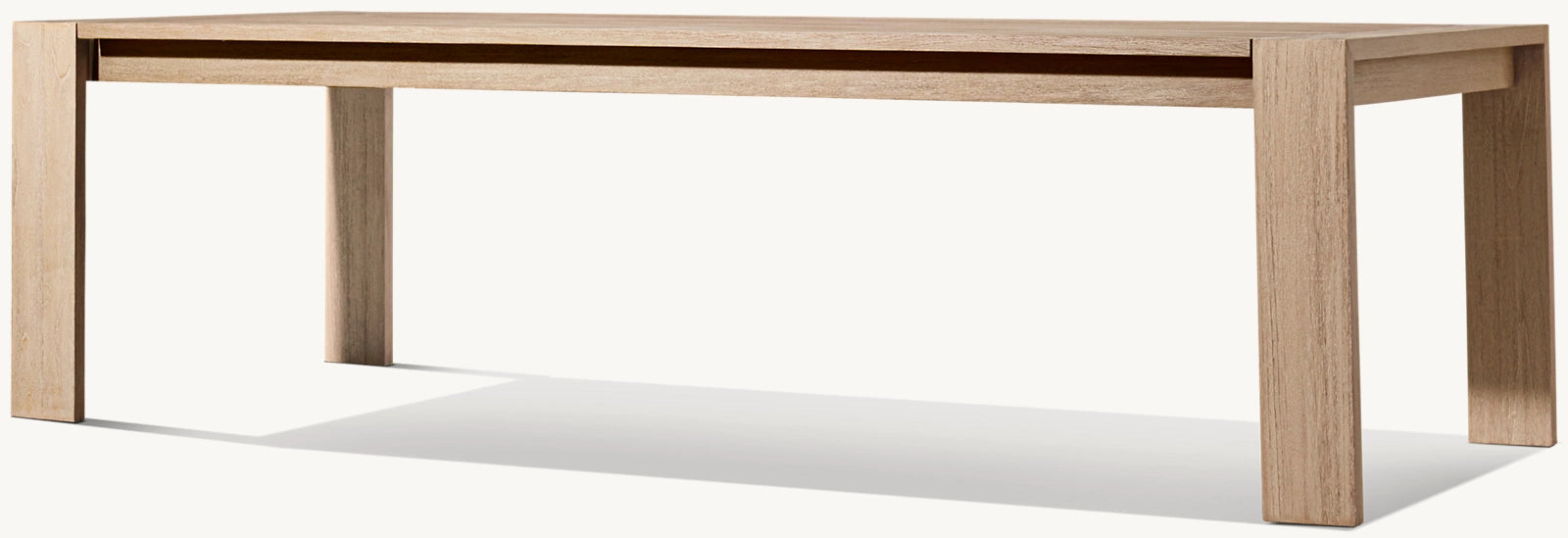 TABLE DE SALLE À MANGER RECTANGULAIRE EN TECK - RAVELLO